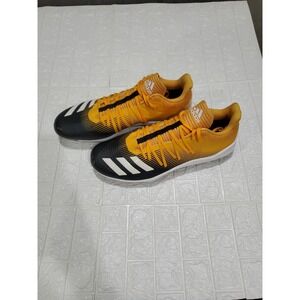 NWT ADIDAS Afterburner 6‎ Metal Spike Baseball Cleats SIZE 13.5 Yellow